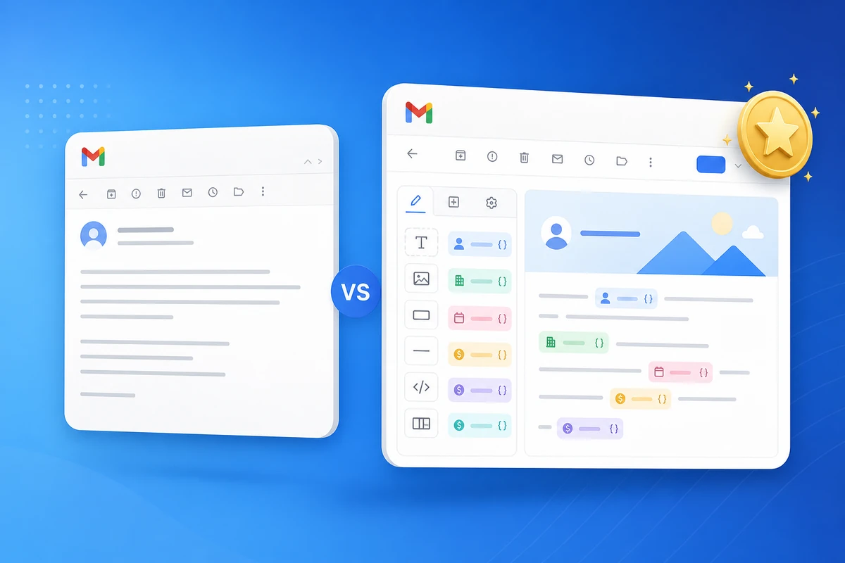 Best App to Save Gmail Templates with Variables | QwicMailer