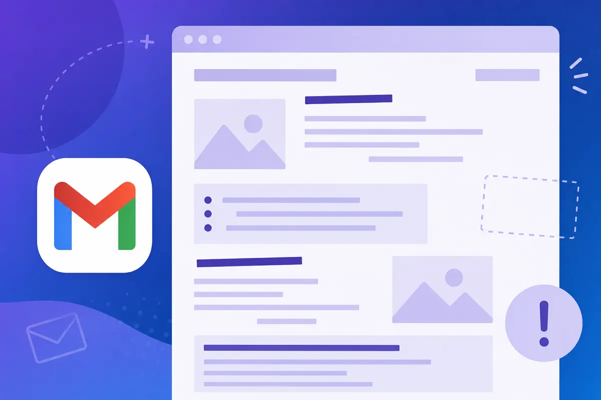 Why Gmail Templates Lose Formatting — and How QwicMailer Preserves It