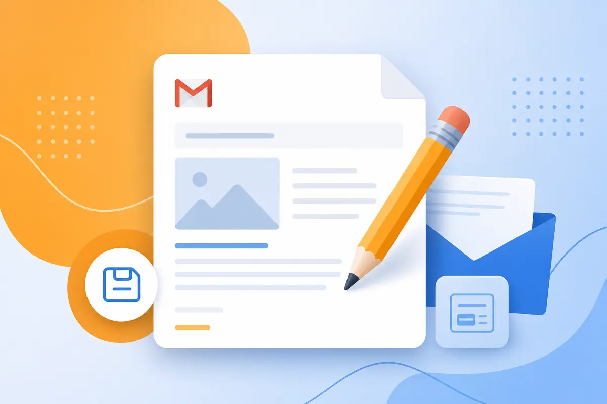 How to Edit a Saved Gmail Template | QwicMailer