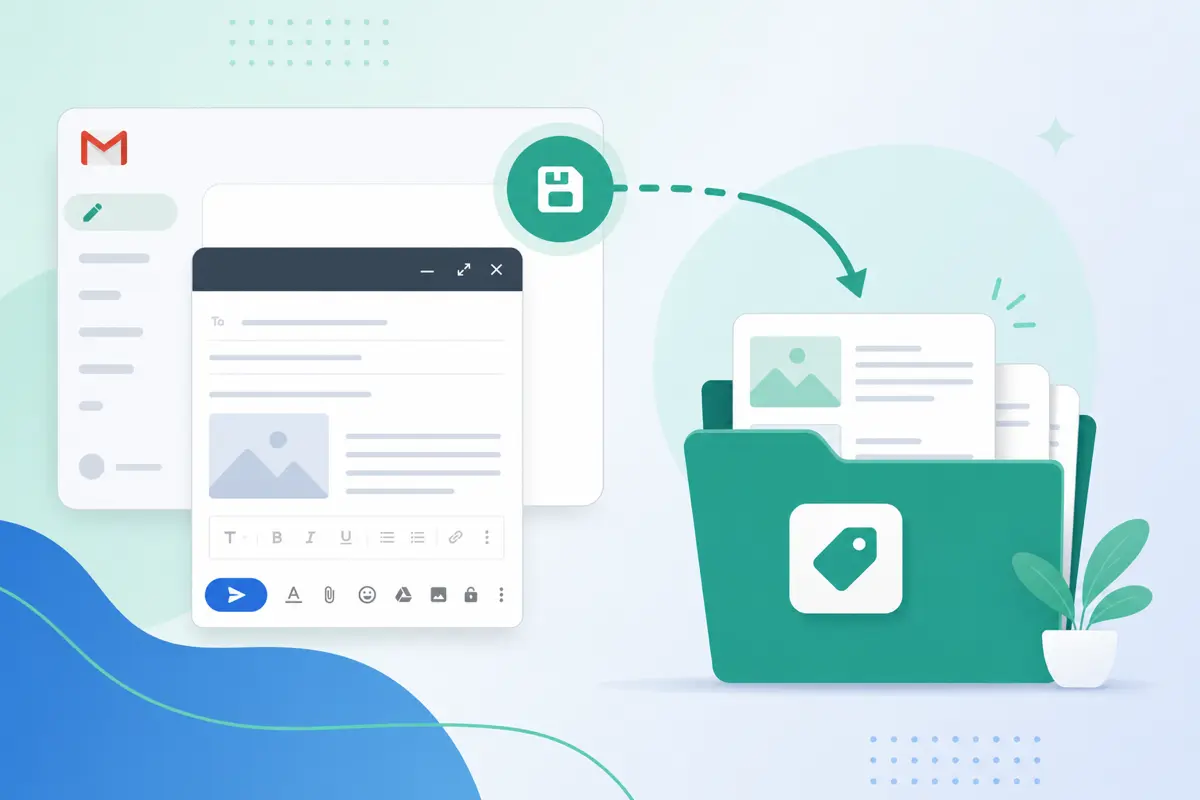 How to Save an Email as a Template in Gmail | QwicMailer